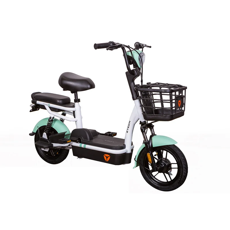 Bicicleta electrica Ztech ZT-02 F Speed autonomie 40 Km viteza maxima 25 km/h putere 350W acumulator 12Ah/48V nu necesita permis [1]