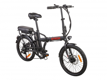 Bicicleta electrica Ztech ZT-02 dinamo autonomie 40 Km viteza maxima 25 km/h putere 350W acumulator 12Ah/48V nu necesita permis - ZTECH [3]