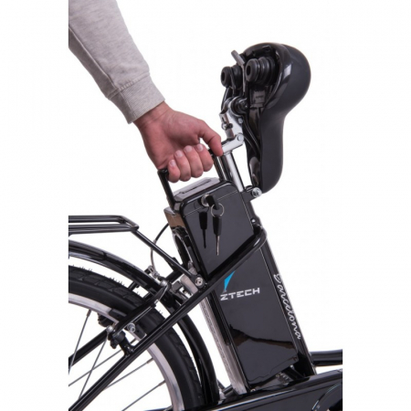 Bicicleta Electrica Ztech ZT-32 Barcelona autonomie 30 Km viteza maxima 25 km/h putere 250W acumulator 9Ah/36V nu necesita permis [2]