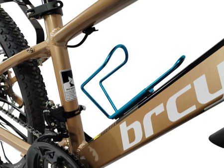 Bicicleta MTB 24″ BR A2404 Tornado, cadru Aluminiu, 21 viteze, Roti magnesium cu Shimano, Gold [9]