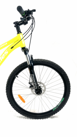 Bicicleta MTB 24″ BR Tornado , cadru Aluminiu 14″ ,21 viteze, Shimano ,Verde [2]