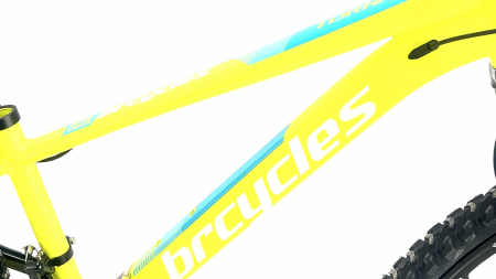 Bicicleta MTB 24″ BR Tornado, cadru Aluminiu, 21 viteze, Roti magnesium cu Shimano, Verde [5]