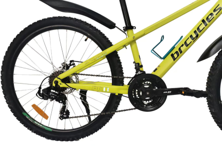 Bicicleta MTB 26″ S2601, cadru OTEL, 21 viteze, Roti aluminiu cu spite , Shimano, Galben [1]