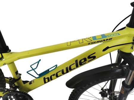 Bicicleta MTB 26″ S2601, cadru OTEL, 21 viteze, Roti aluminiu cu spite , Shimano, Galben [3]