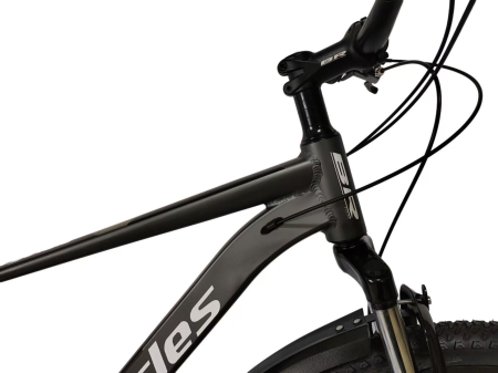 Bicicleta MTB 29″ BR Tornado A2904 , cadru Aluminiu, 21 viteze, ROTI Magnesium cu Shimano, Gri [3]