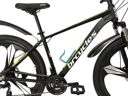 Bicicleta MTB 29″ BR Tornado A2904 , cadru Aluminiu, 21 viteze, ROTI Magnesium cu Shimano, Negru [4]