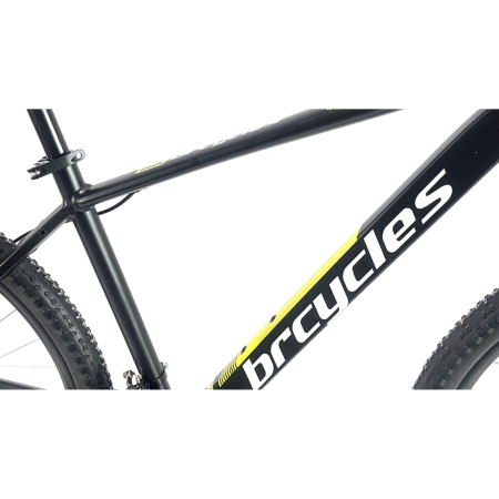 Bicicleta MTB 29″ BR Tornado A2905 Trekking cu Carrier, cadru Aluminiu, 21 viteze, cu Shimano, Negru [5]