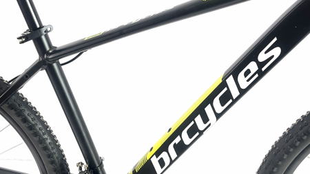 Bicicleta MTB 29″ BR Tornado, cadru Aluminiu, 21 viteze, cu Shimano, Negru [5]