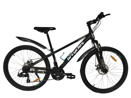 Bicicleta MTB 26″ S2601, cadru OTEL, 21 viteze, Roti aluminiu cu spite , Shimano, Negru [2]