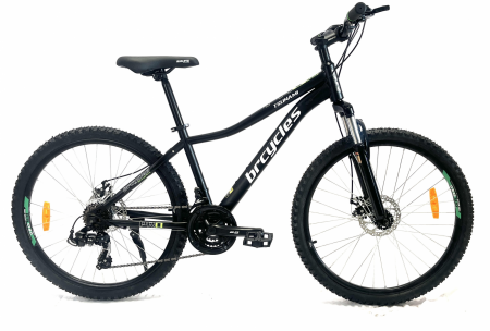 Bicicleta MTB 26″ BR Tsunami , cadru otel 14″ ,21 viteze, Shimano Negru [1]