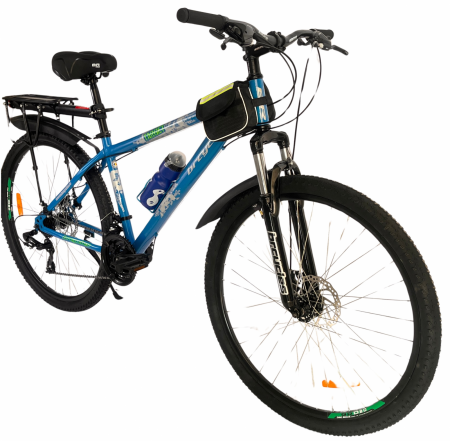 Bicicleta MTB- 29"TG Carrier, cadru otel 17', manete secventiale, frane disc, 21 viteze, albastru SHIMANO [1]