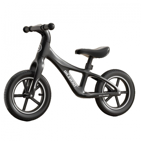 Jucarii, Copii & Bebe - Bicicleta pentru Copii, Flippy, Fara Pedale, Pentru 2-6 Ani, 2 Roti Silentioase, Sa Reglabila 43 - 58 cm, din Plastic si Fibra de Sticla, 88 x 56 x 43 cm, Negru