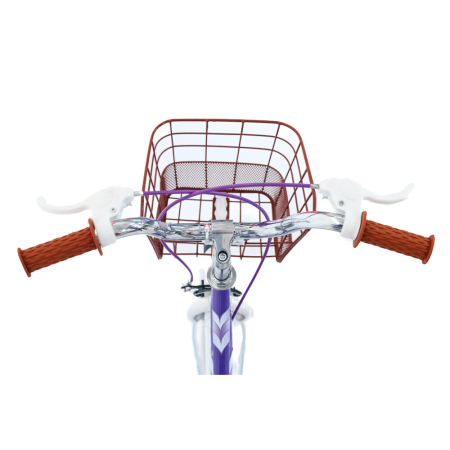 Bicicletă pentru copii RDB LEBĂDA 16 inch cu coșuleț și roți ajutătoare [1]