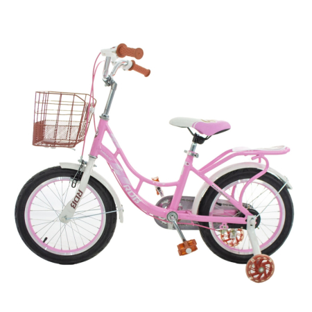 Bicicletă pentru copii RDB LEBĂDA 16 inch cu coșuleț și roți ajutătoare [5]