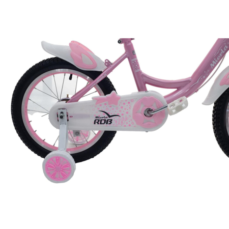 Bicicletă pentru copii RDB Mierla, 12 inch, roz [3]