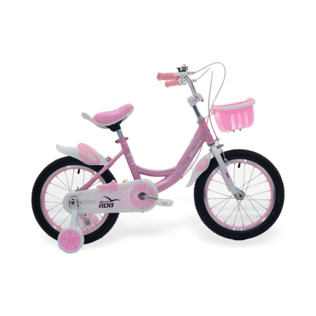 Biciclete copii - Bicicletă pentru copii RDB Mierla, 16 inch, roz