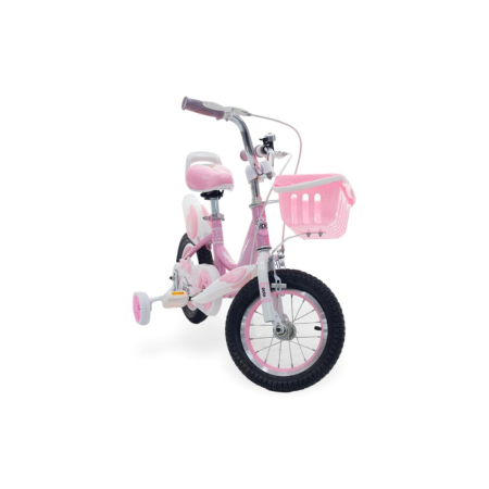 Bicicletă pentru copii RDB Mierla, 16 inch, roz [2]