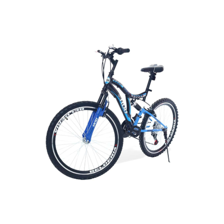 Bicicletă pentru copii RDB Tatanir 24 NEGRU/ALBASTRU [1]