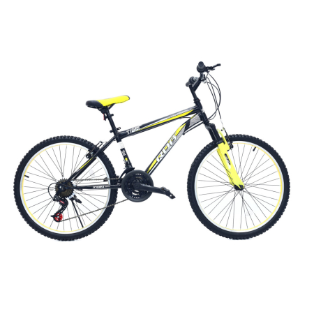 Bicicletă pentru copii RDB Tiger, 24 inch, Suspensie față, Oțel [1]