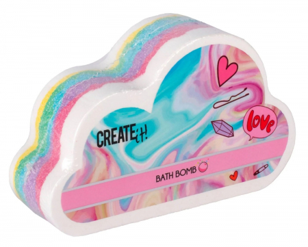 Bomba de baie Create It!, Forma de Norisor, in culori Curcubeu [1]
