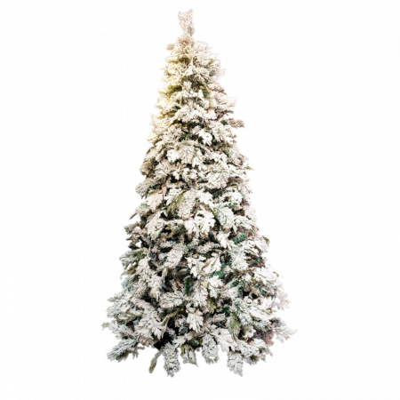 Brad artificial de lux cu zapada artificiala, dimensiune 210cm, MI-166-210 [0]