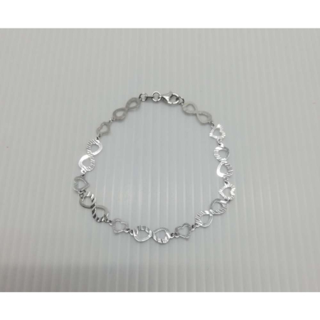 Bratara Argint 925 cu Infinit si Inima [2]
