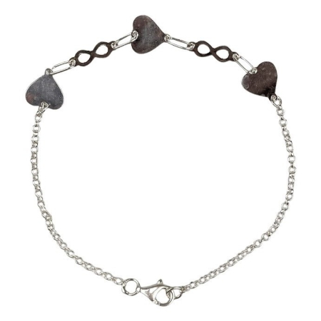 Bratari - Bratara Argint 925 Inima si Infinit, 2,23 g