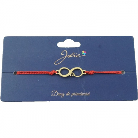 Bratara Primavara - Bratara Aurie Inox Infinit cu Inima