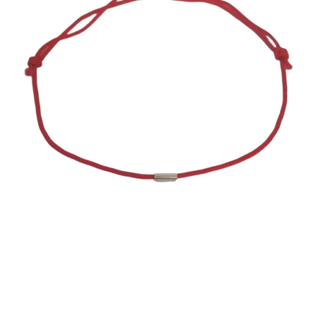 Bijuterii argint - Bratara cu nod dublu din Argint 925, Cilindru