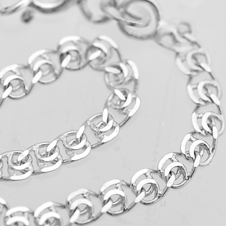 Bratara din Argint 925, plata rotunda (ccc), Unisex [1]