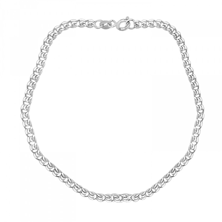 Bratara din Argint 925, plata rotunda (ccc), Unisex [3]