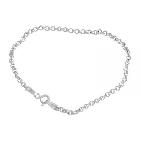 Bratari - Bratara din Argint 925 Unisex cu Zale Rotunde