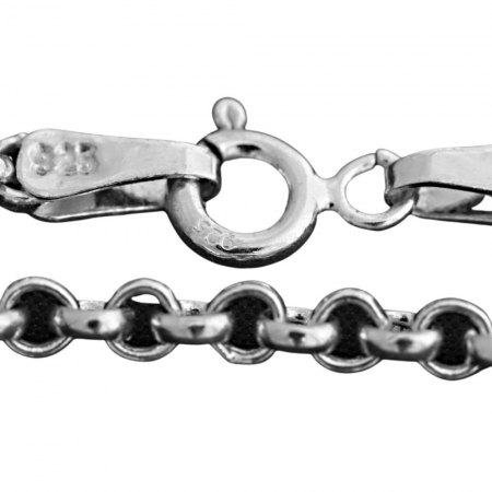 Bratara din Argint 925 Unisex cu Zale Rotunde [2]