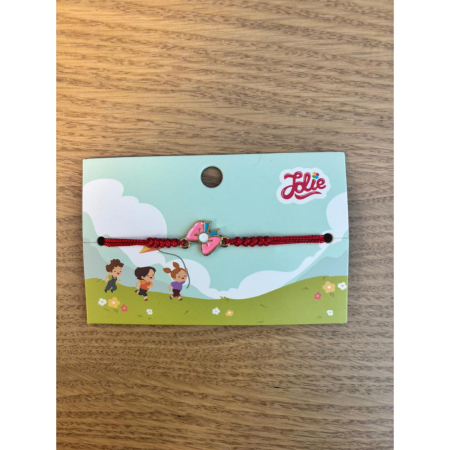 Martisor Bratara Copii - Bratara Jolie cu Impletitura pentru Copii Fundita