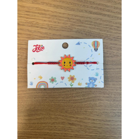 Martisor Bratara Copii - Bratara Jolie cu Impletitura pentru Copii Soare