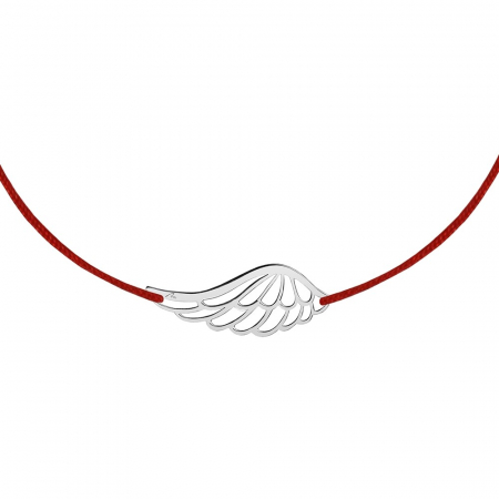 Bratara Snur Reglabil, Argint 925, Aripa, Jolie Silver, 0.7 g, 2 cm x 0.7 cm [1]
