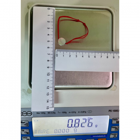 Bratara Snur Reglabil, Argint 925, Banut SuperMom, Jolie Silver, 0.8 g, 1.5 cm x 1.3 cm [3]