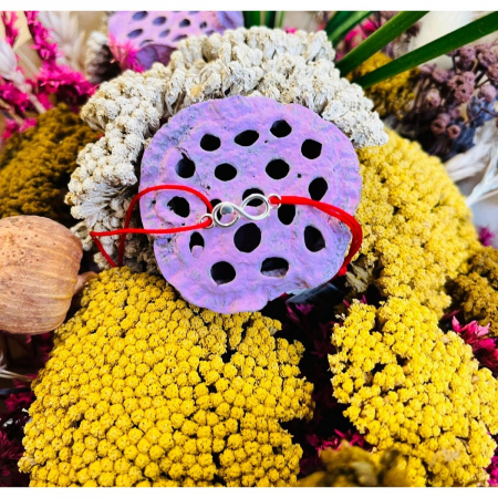 Bratara Snur Reglabil, Argint 925, Infinit Cu Inima, Jolie Silver, 0.5 g, 1.5 cm x 0.5 cm [5]