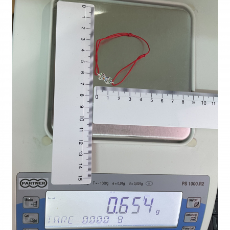 Bratara Snur Reglabil, Argint 925, Infinit Cu Zirconiu Colorat, Jolie Silver, 0.6 g, 1.8 cm x 0.5 cm [1]