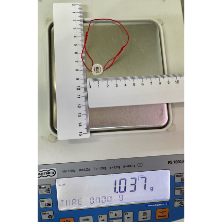 Bratara Snur Reglabil, Argint 925, Potcoava Incadrata Cu Pietre, Jolie Silver, 1 g, 2 cm x 1.5 cm [4]