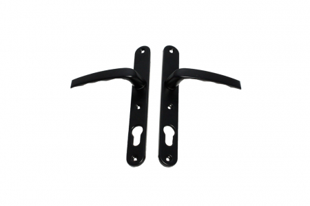 Broasca cu butuc si silduri NEAGRA pentru usa (yala) [2]