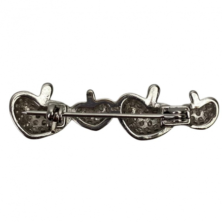 Brosa Argint 925 4 Inimi [3]