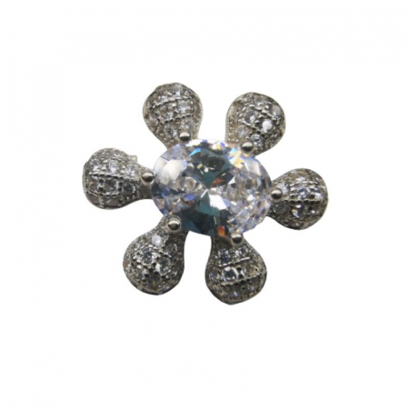 Bijuterii argint - Brosa Argint 925 Floare