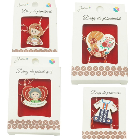 Sub 99 Lei - Brosa Mica in Cutie, Diverse Modele