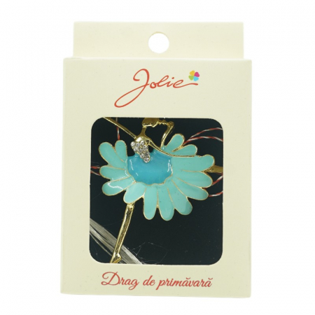 Sub 99 Lei - Brosa Multicolora Balerina Margareta