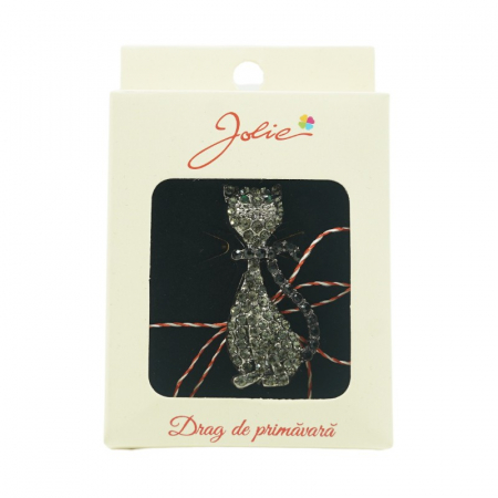 Sub 99 Lei - Brosa Multicolora Pisica