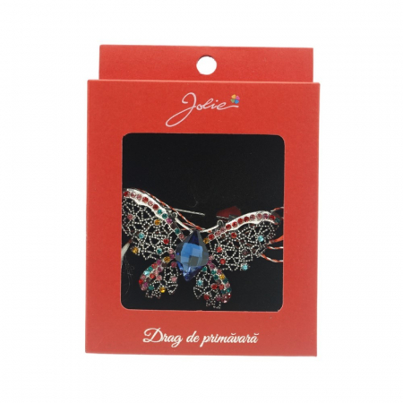 Martisoare Brosa Vintage - Brosa Vintage in Cutie Fluture