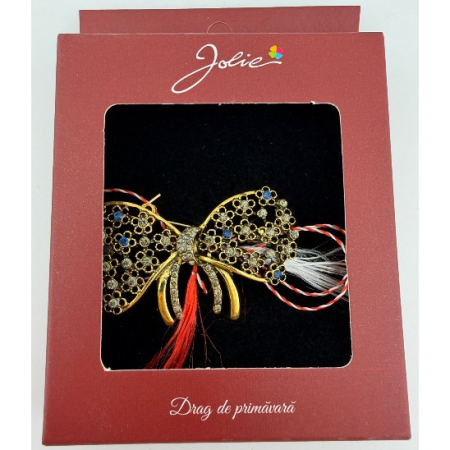 Martisoare Brosa Vintage - Brosa Vintage, MAterial Metal, Ambalaj Carton, Dimensiune Brosa Aproximativ 4-6 cm in Functie de Model, Model 12