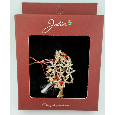 Martisoare Brosa Vintage - Brosa Vintage, MAterial Metal, Ambalaj Carton, Dimensiune Brosa Aproximativ 4-6 cm in Functie de Model, Model 2