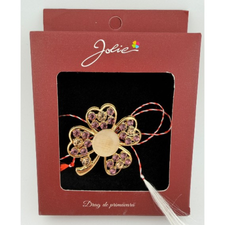 Martisoare Brosa Vintage - Brosa Vintage, MAterial Metal, Ambalaj Carton, Dimensiune Brosa Aproximativ 4-6 cm in Functie de Model, Model 3